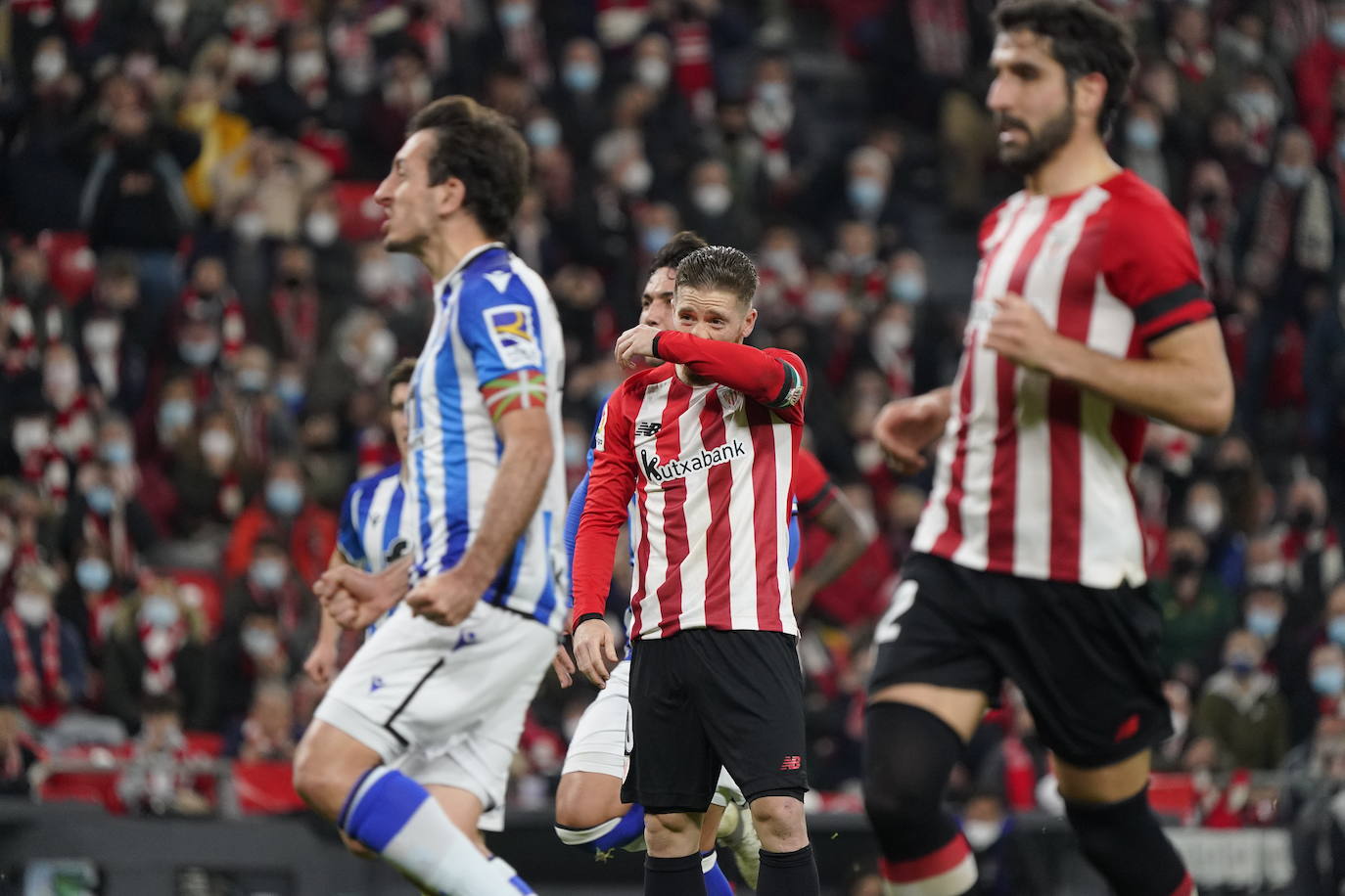 Fotos: Las imágenes del Athletic-Real Sociedad