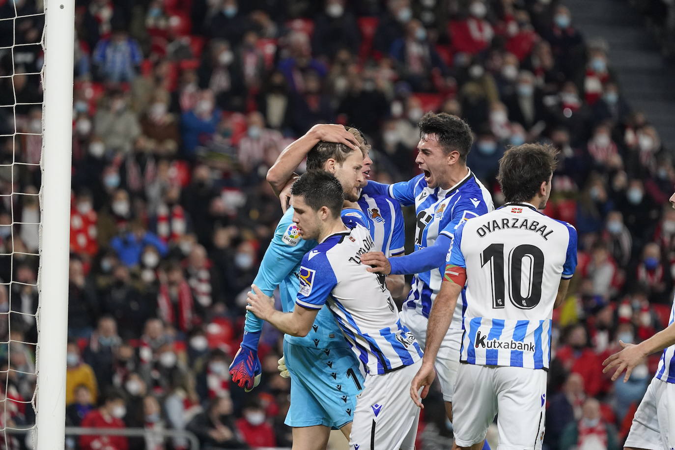 Fotos: Las imágenes del Athletic-Real Sociedad