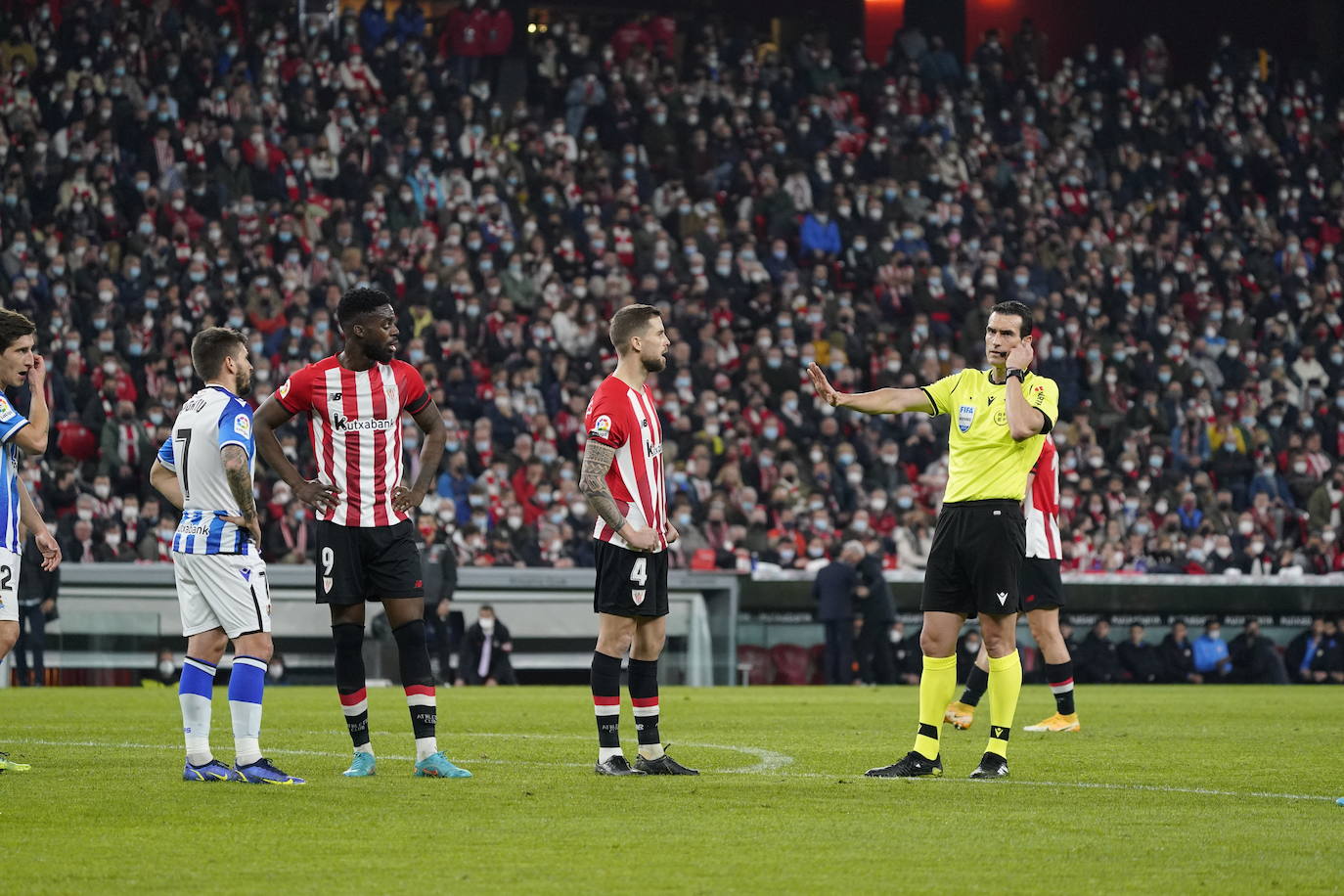 Fotos: Las imágenes del Athletic-Real Sociedad