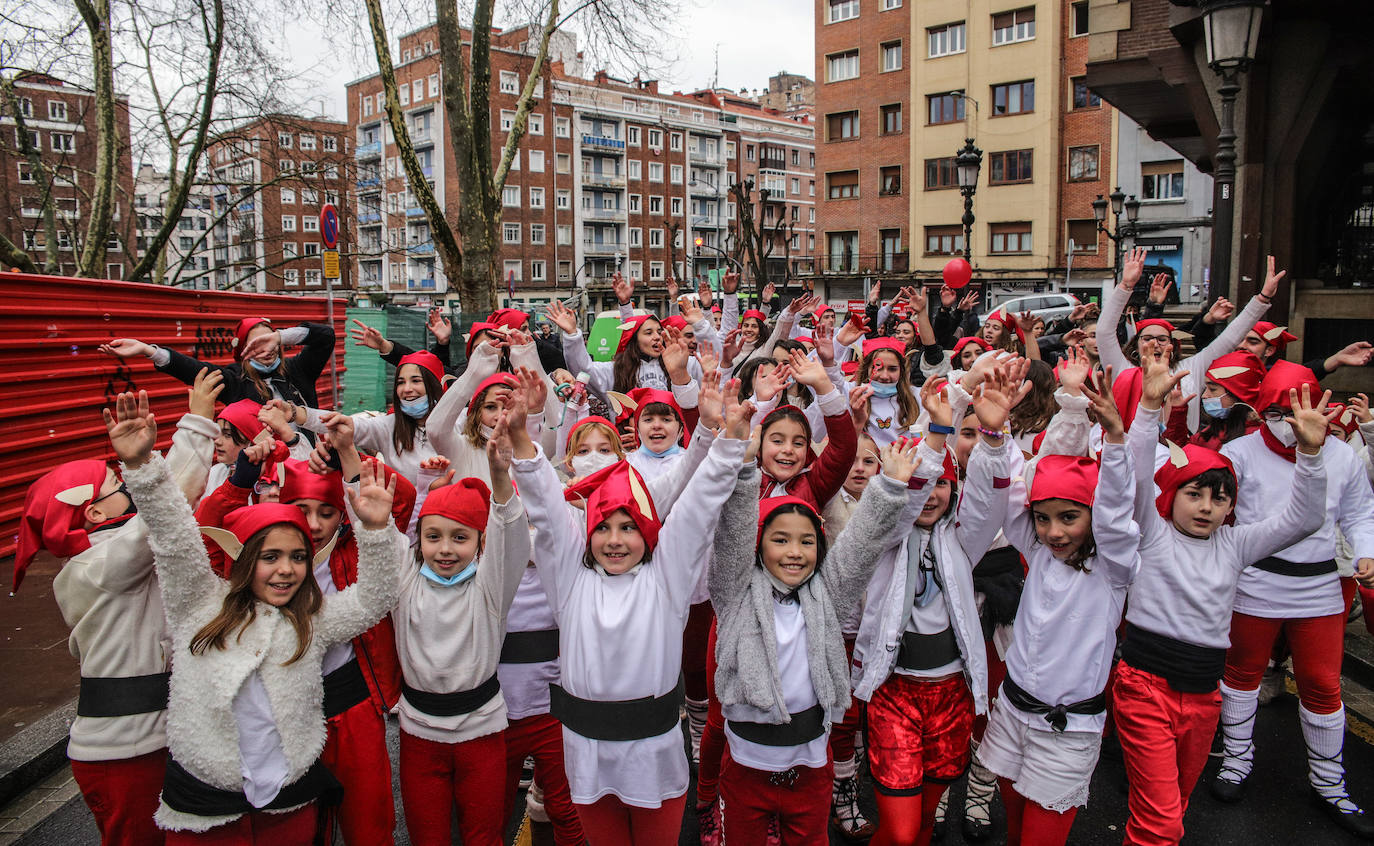 Fotos: El desfile de carnaval de Deusto más esperado