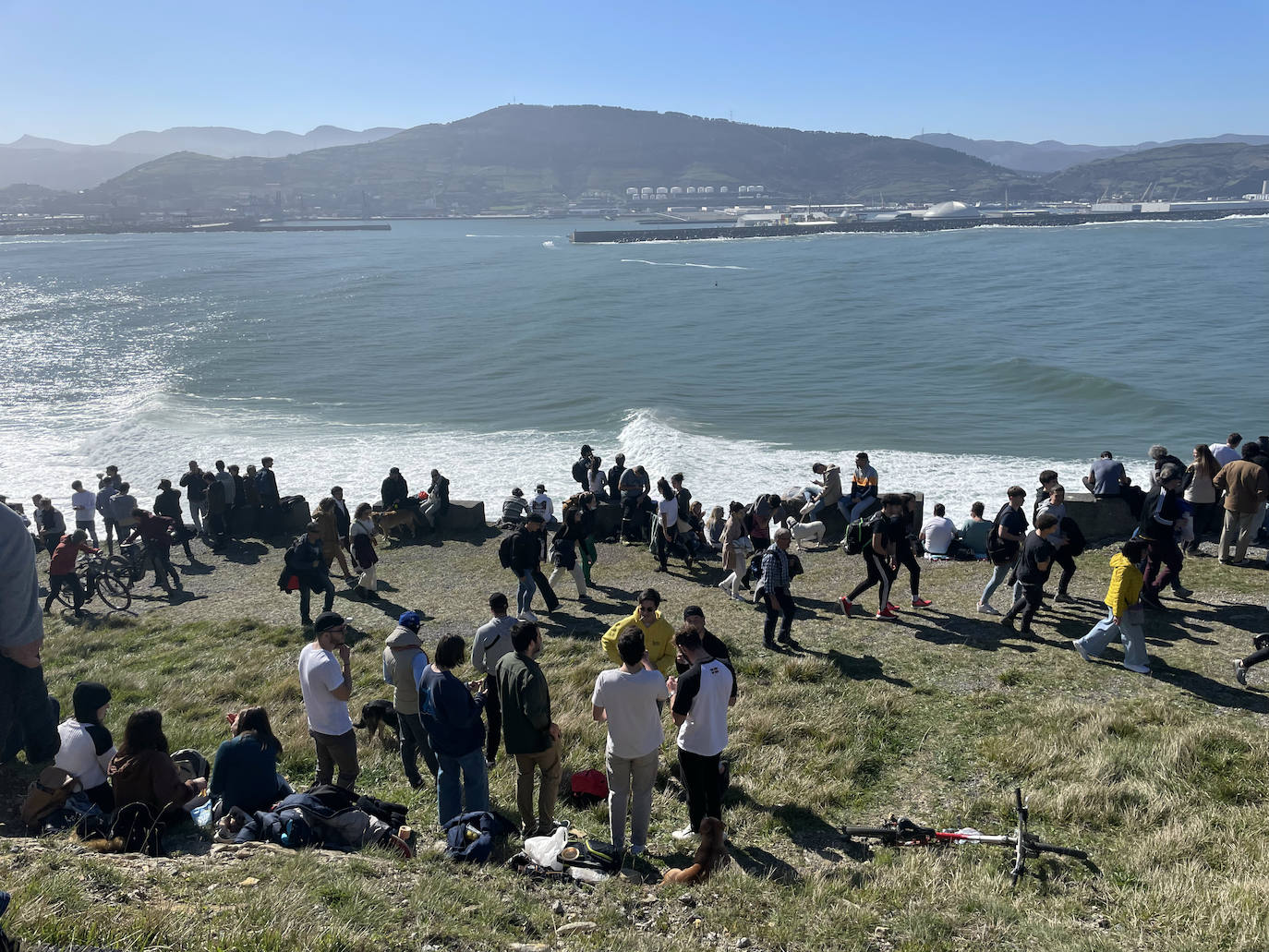 Fotos: Espectáculo en el campeonato de surf Punta Galea Challenge de Getxo