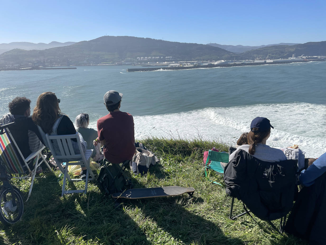 Fotos: Espectáculo en el campeonato de surf Punta Galea Challenge de Getxo