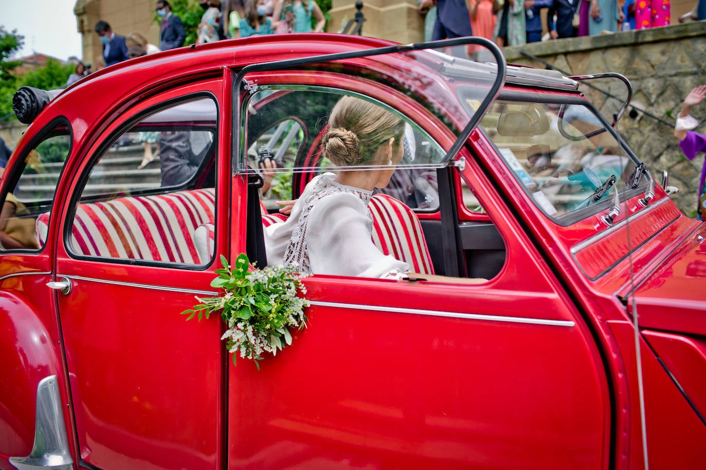 Fotos: Pati, la novia de Getxo que quiso ser &#039;sexy&#039; y elegante en su boda