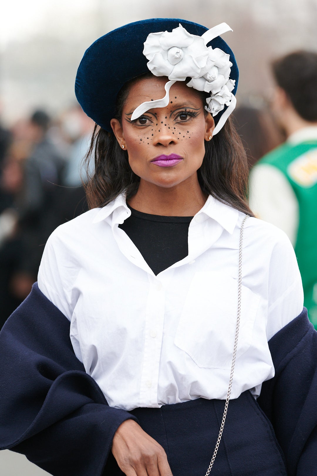 La actriz y modelo Zoe Saldana.