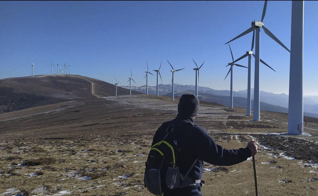 Planean un parque con cinco molinos entre Legutio y Bizkaia