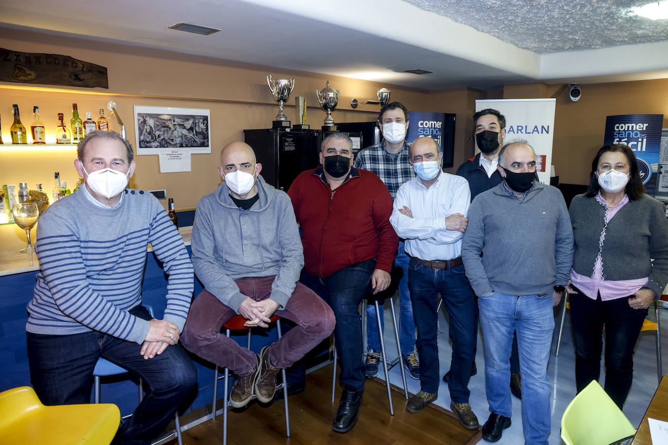 Fotos: La cena de Zabaldegia, en imágenes