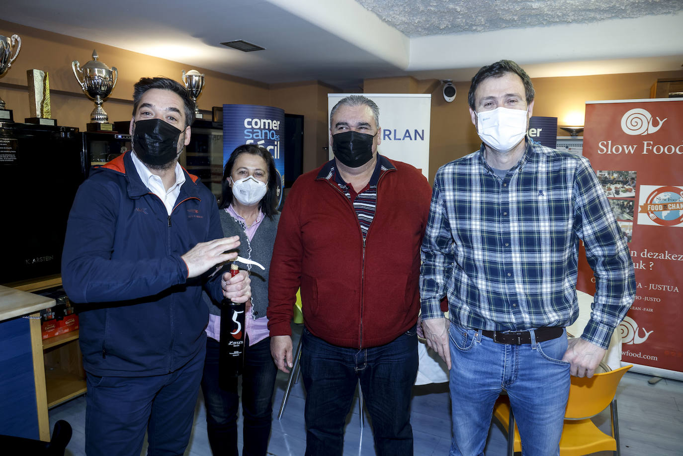 Fotos: La cena de Zabaldegia, en imágenes