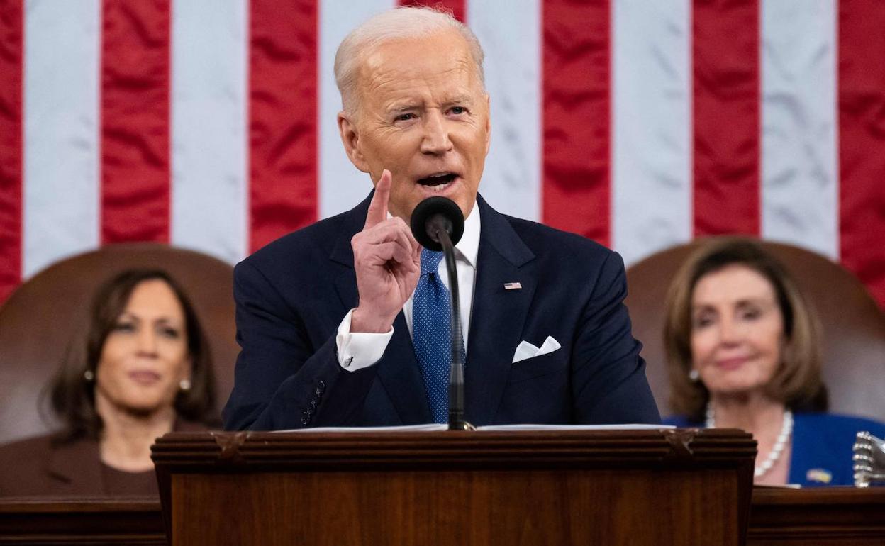 Biden promete en el Capitolio que Putin pagará por lo que ha hecho: «No tiene ni idea de lo que viene»