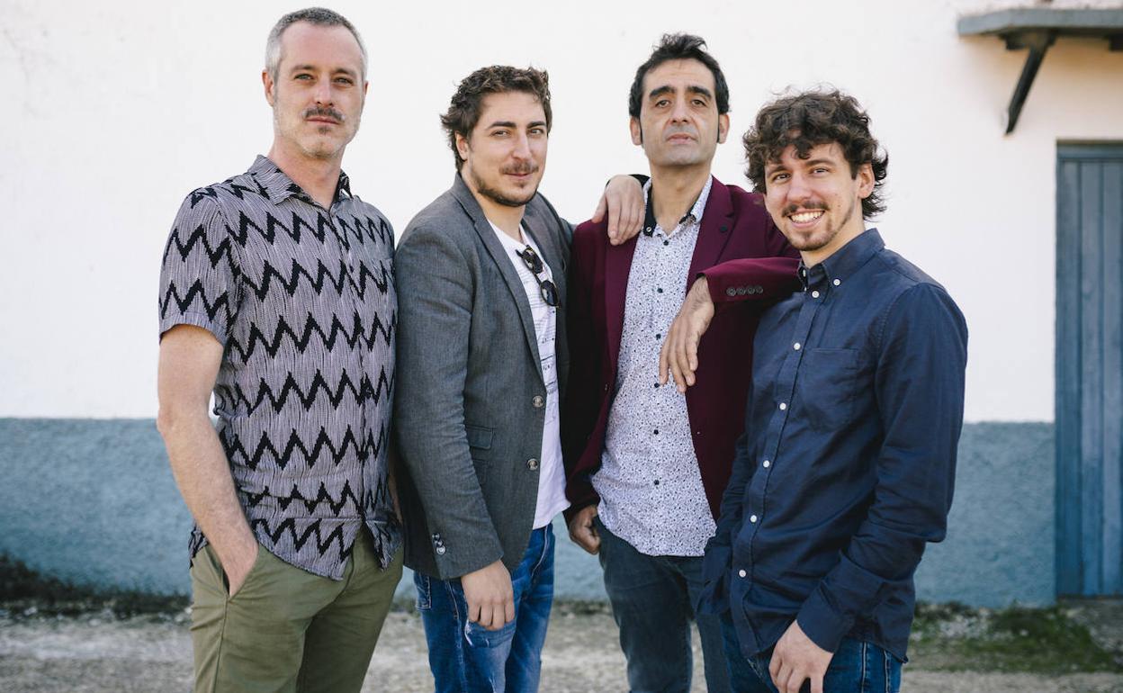 El cuarteto de Kike Arza.