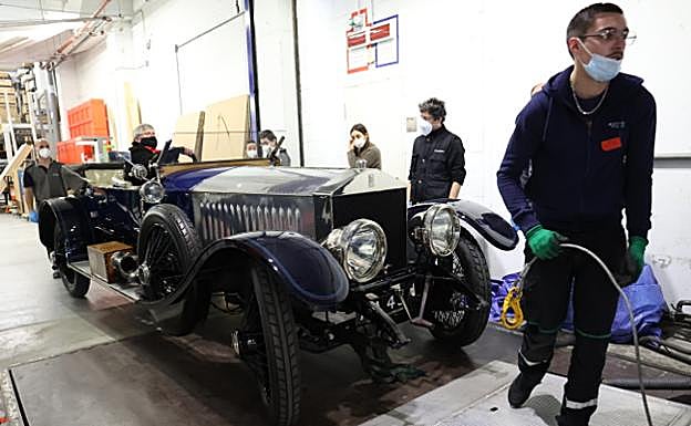 Rolls Royce 40/50 Alpine Eagele, de 1914.