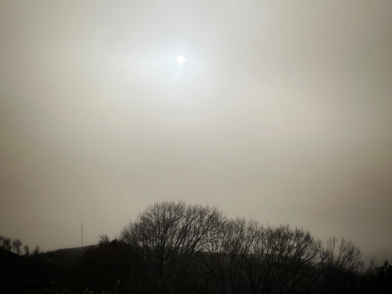 Fotos: La calima procedente del Sáhara cubre el cielo de Euskadi