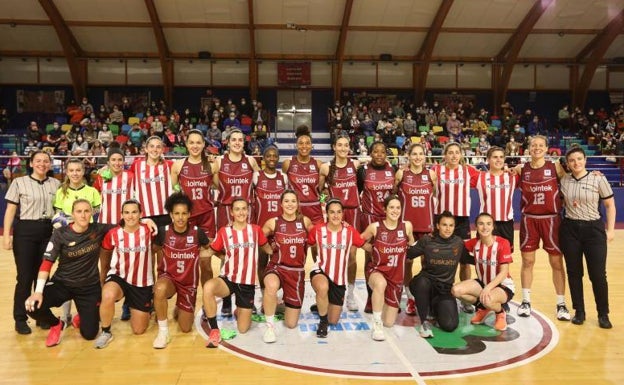 Athletic y Lointek, juntas en la pista