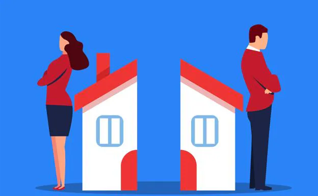 Pisos para divorciados: cómo redistribuir el espacio para que los ex vivan en la misma casa sin verse