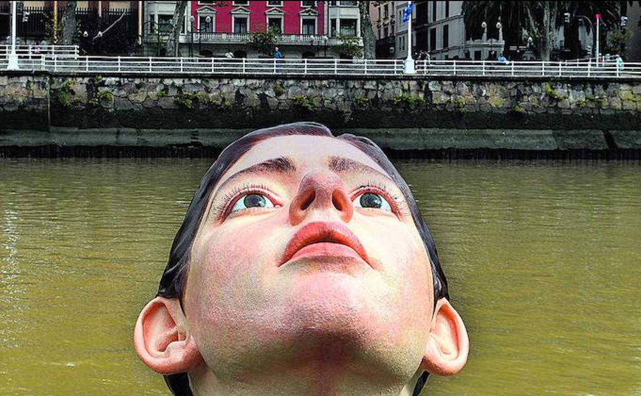 La cabeza en la ría se colocó para apelar a la sostenibilidad. 