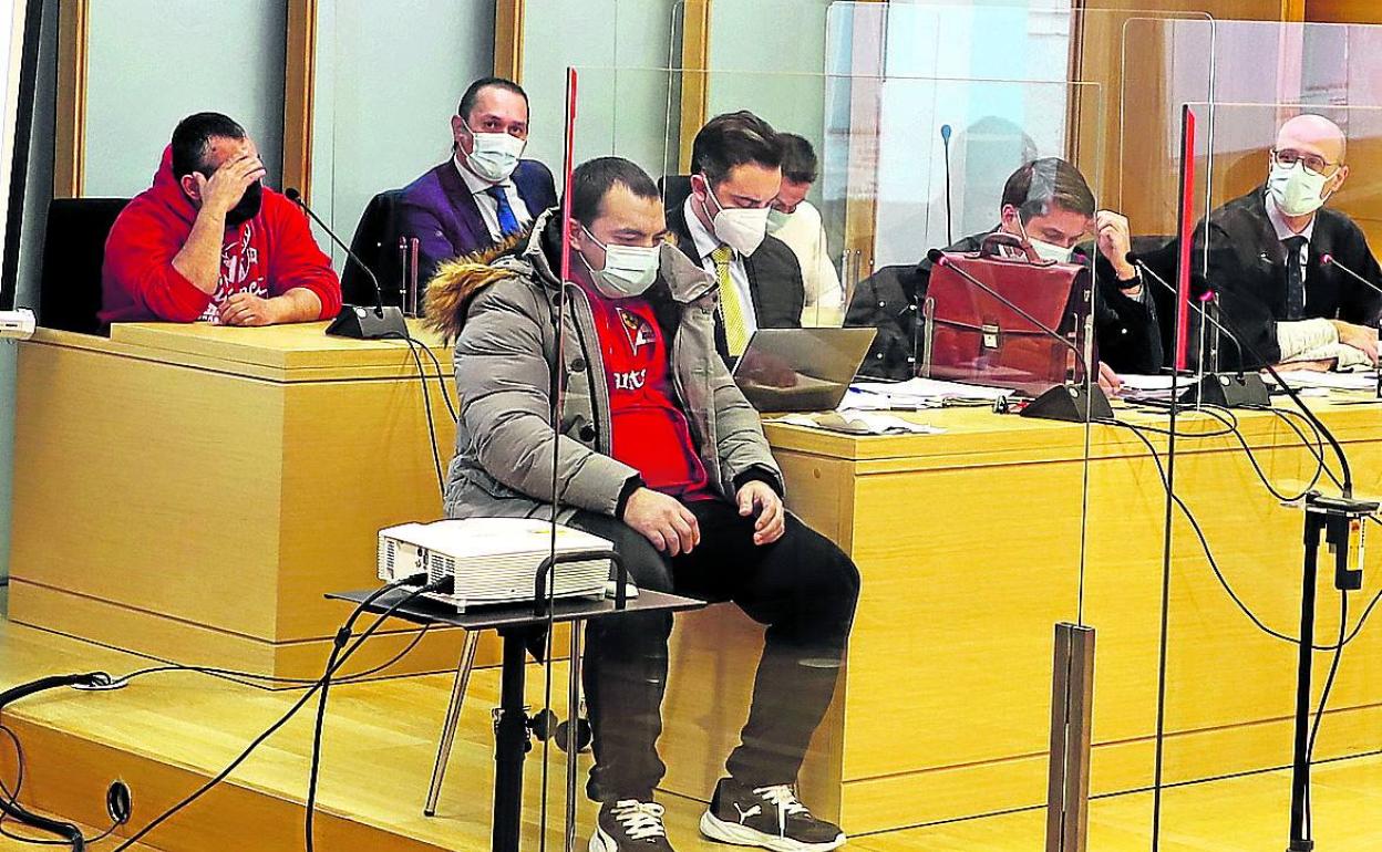 Una de las sesiones del juicio celebrado en noviembre del pasado año en Burgos. 