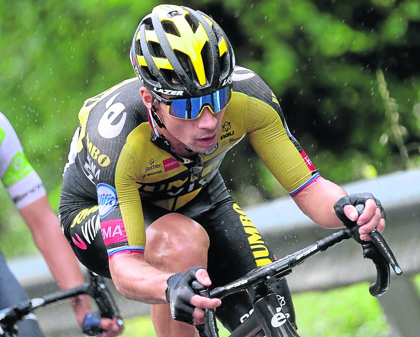 Gran favorito. Roglic busca desde hoy en Hondarribia su tercer triunfo en la Itzulia. 