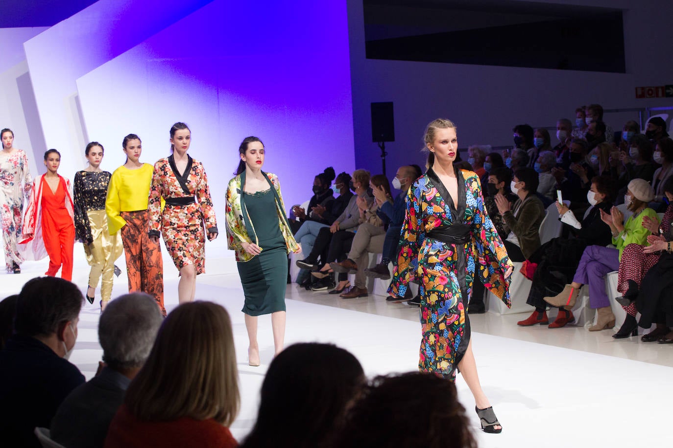 La propuesta de Teter con los kimonos como protagonistas