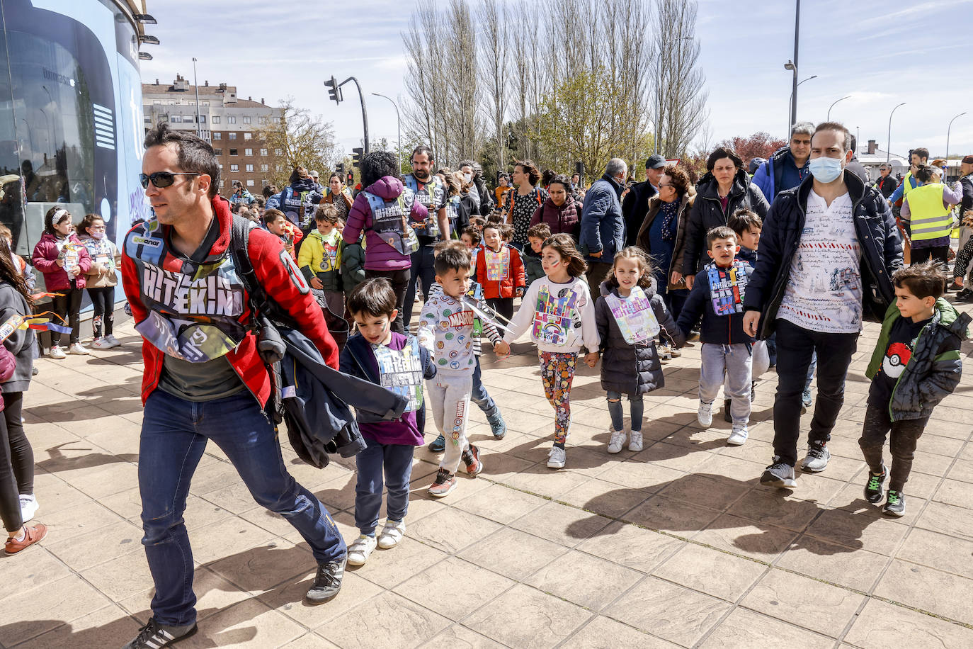 Fotos: Las mejores imágenes de la Korrika Txikia en Vitoria