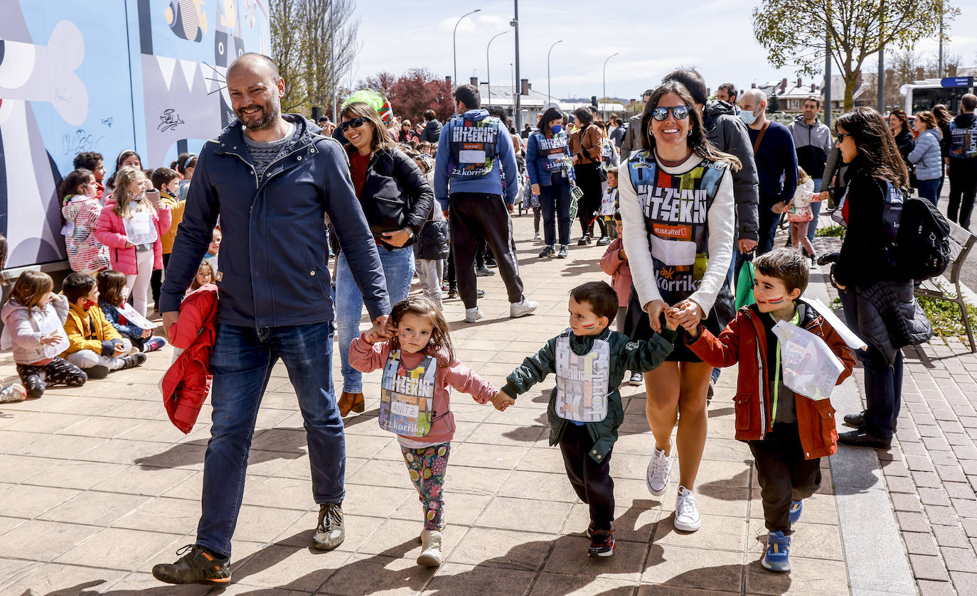 Fotos: Las mejores imágenes de la Korrika Txikia en Vitoria