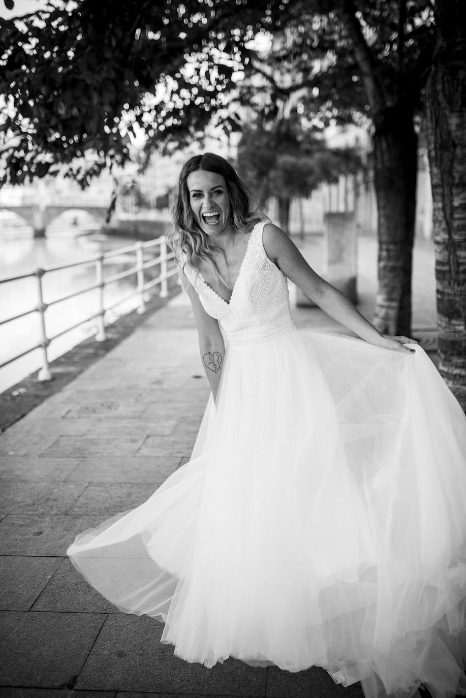 Fotos: La boda de Maider y Alba en el Mercado de La Ribera: dos novias auténticas