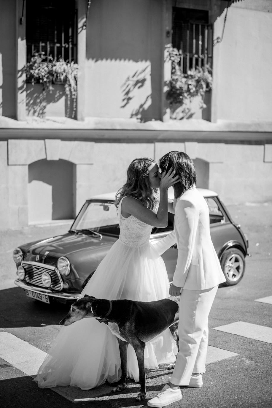 Fotos: La boda de Maider y Alba en el Mercado de La Ribera: dos novias auténticas