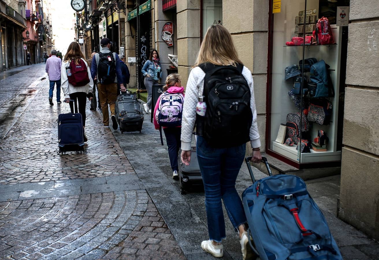 Fotos: Los turistas llenan Bizkaia