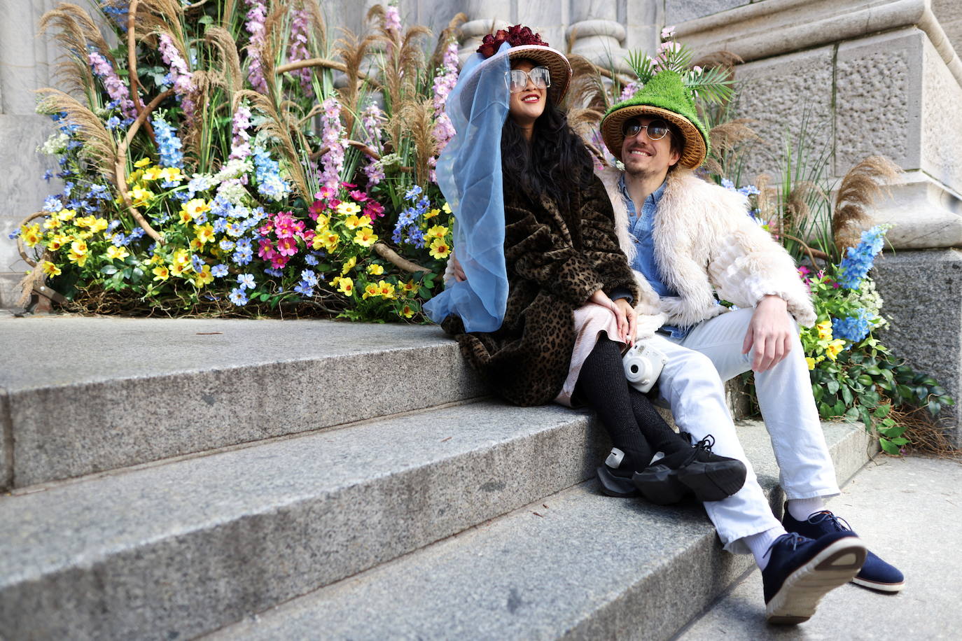 Fotos: Los sombreros imposibles del desfile de Pascua en Nueva York