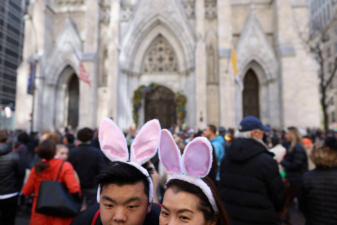 Fotos: Los sombreros imposibles del desfile de Pascua en Nueva York