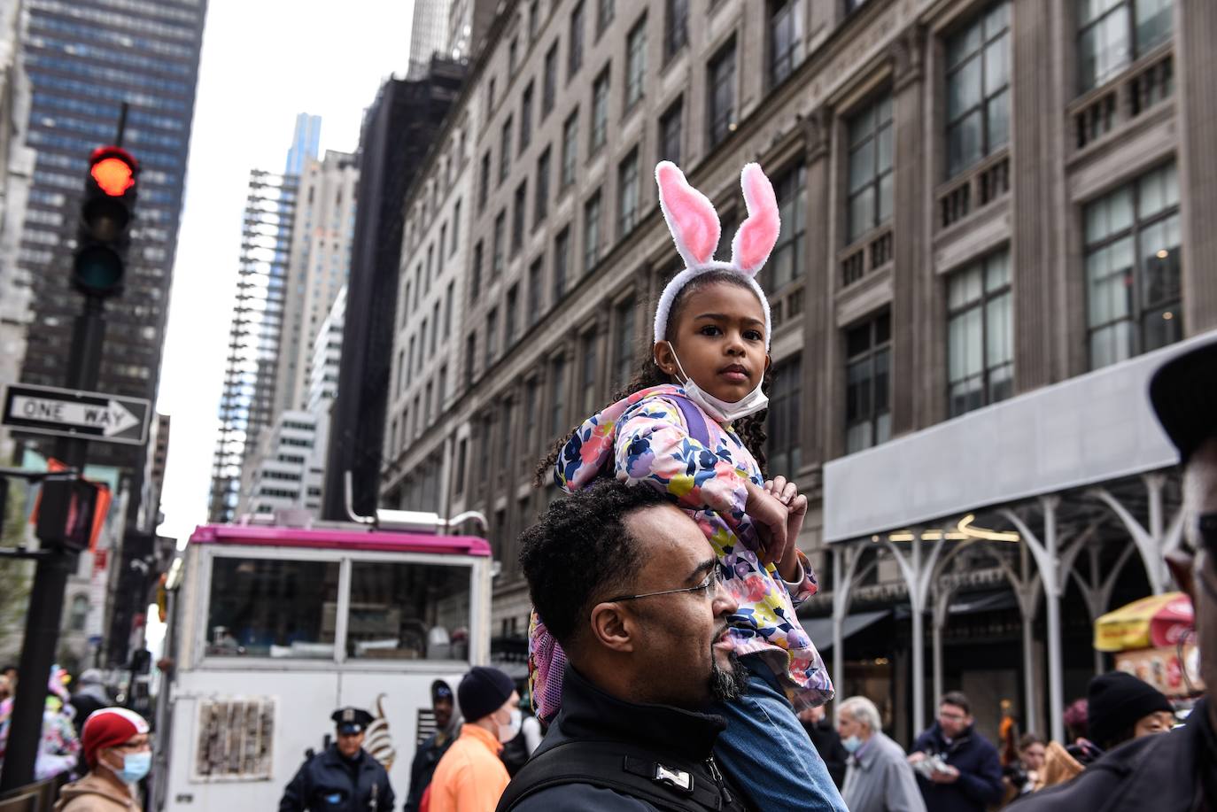 Fotos: Los sombreros imposibles del desfile de Pascua en Nueva York