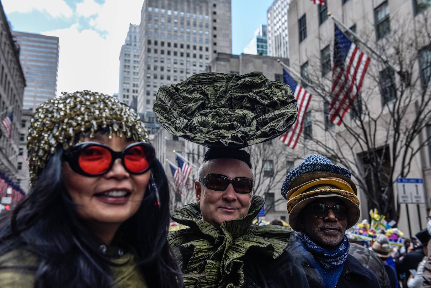 Fotos: Los sombreros imposibles del desfile de Pascua en Nueva York