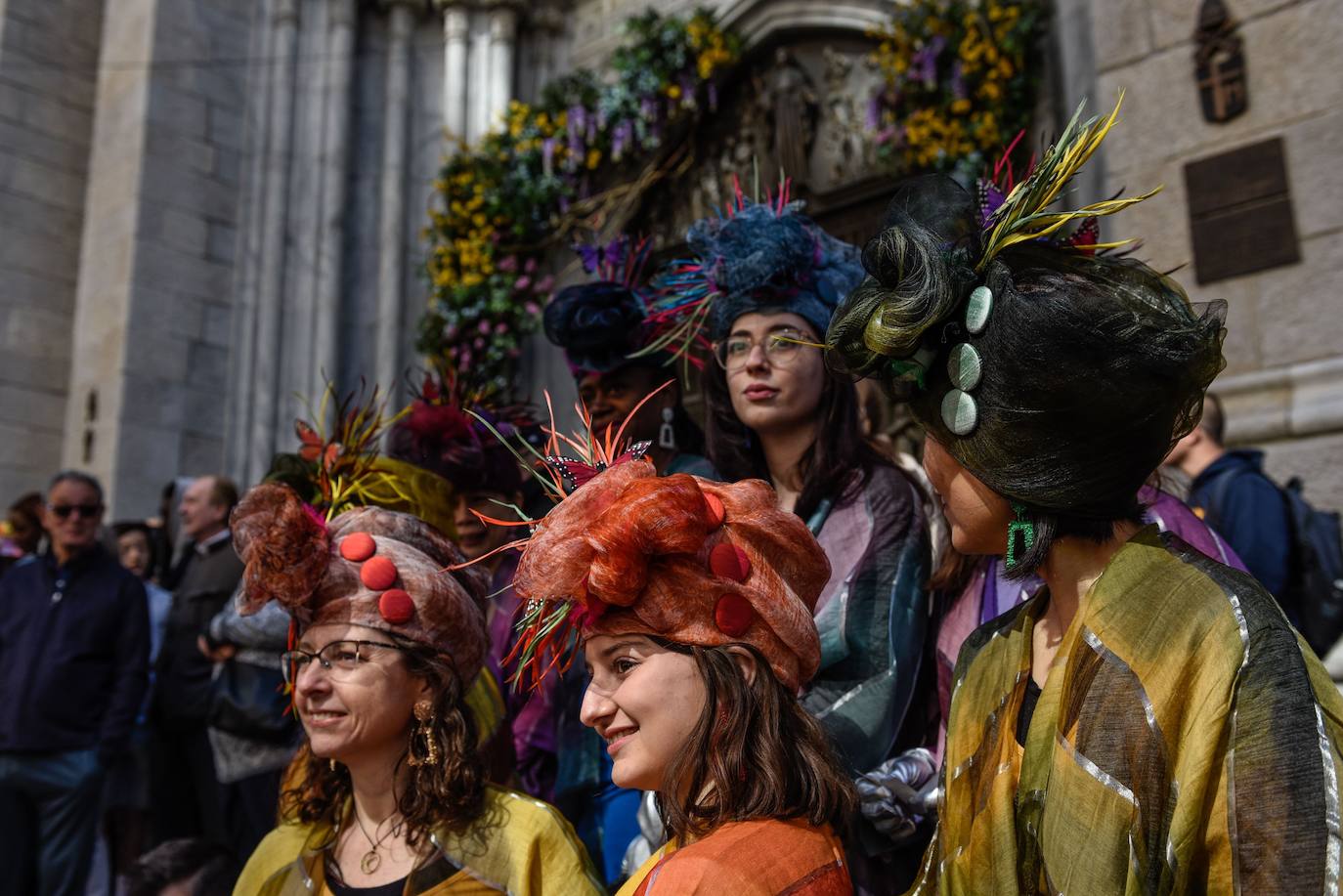 Fotos: Los sombreros imposibles del desfile de Pascua en Nueva York