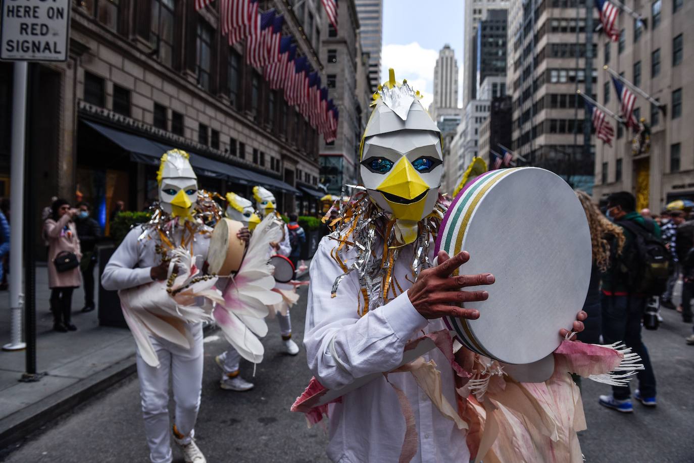 Fotos: Los sombreros imposibles del desfile de Pascua en Nueva York