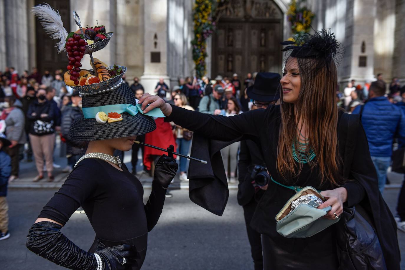 Fotos: Los sombreros imposibles del desfile de Pascua en Nueva York