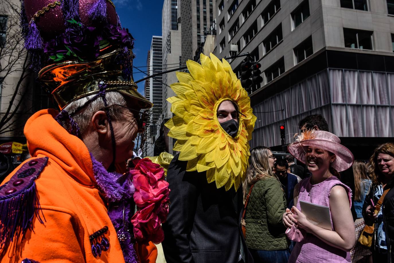 Fotos: Los sombreros imposibles del desfile de Pascua en Nueva York