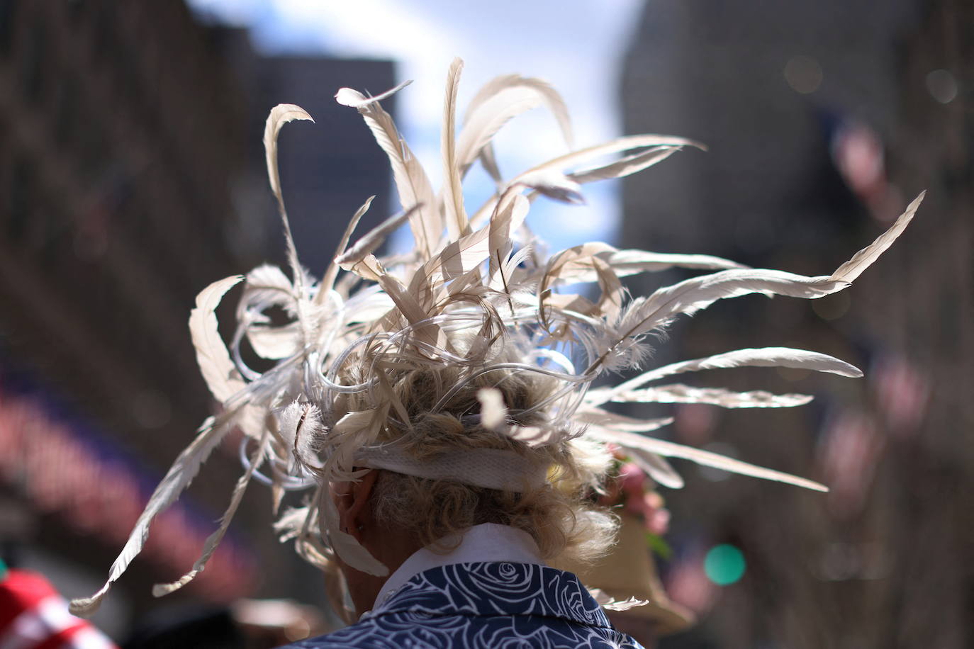 Fotos: Los sombreros imposibles del desfile de Pascua en Nueva York