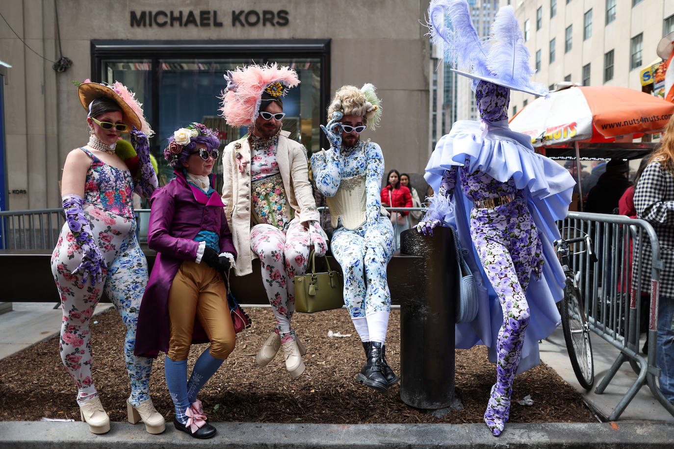 Fotos: Los sombreros imposibles del desfile de Pascua en Nueva York