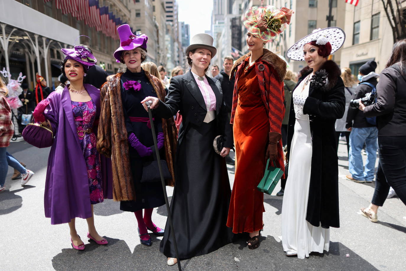 Fotos: Los sombreros imposibles del desfile de Pascua en Nueva York