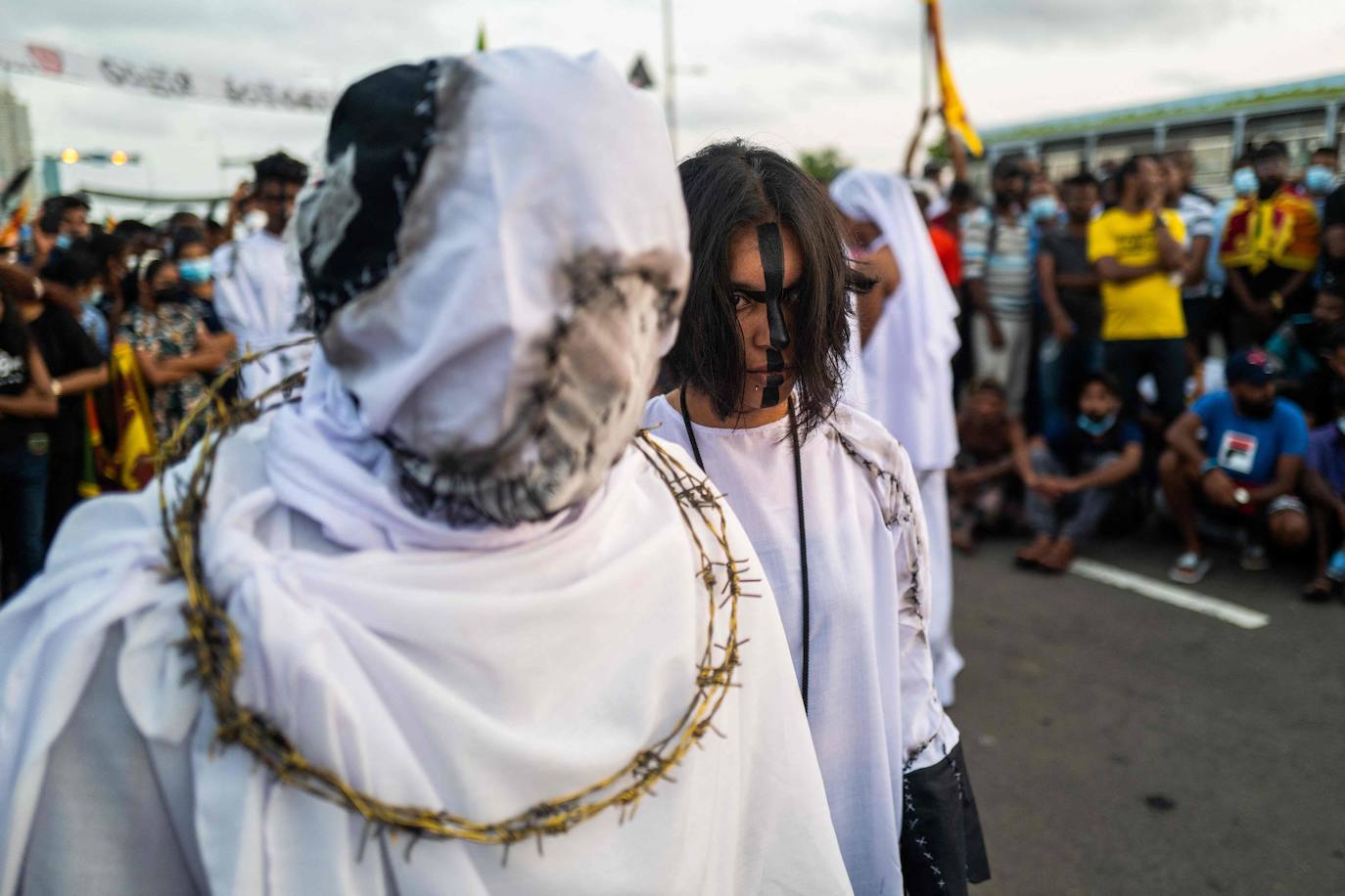 Fotos: Protesta por los atentados de Sri Lanka de 2019