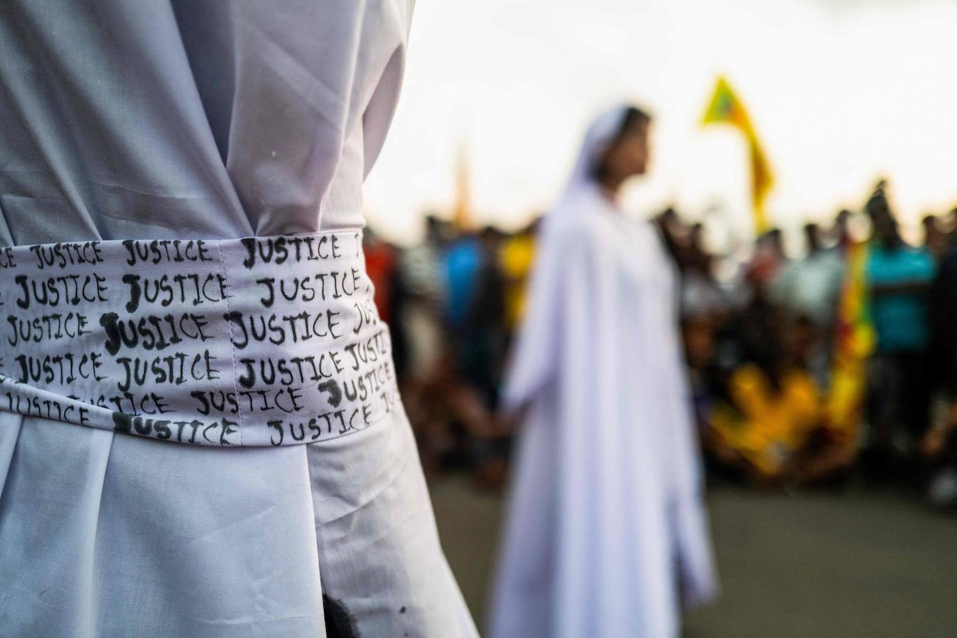 Fotos: Protesta por los atentados de Sri Lanka de 2019