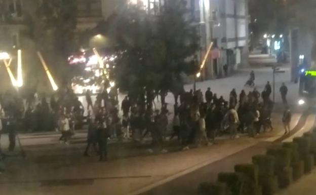 Pelea multitudinaria ocurrida hace unas semanas en la Virgen Blanca.