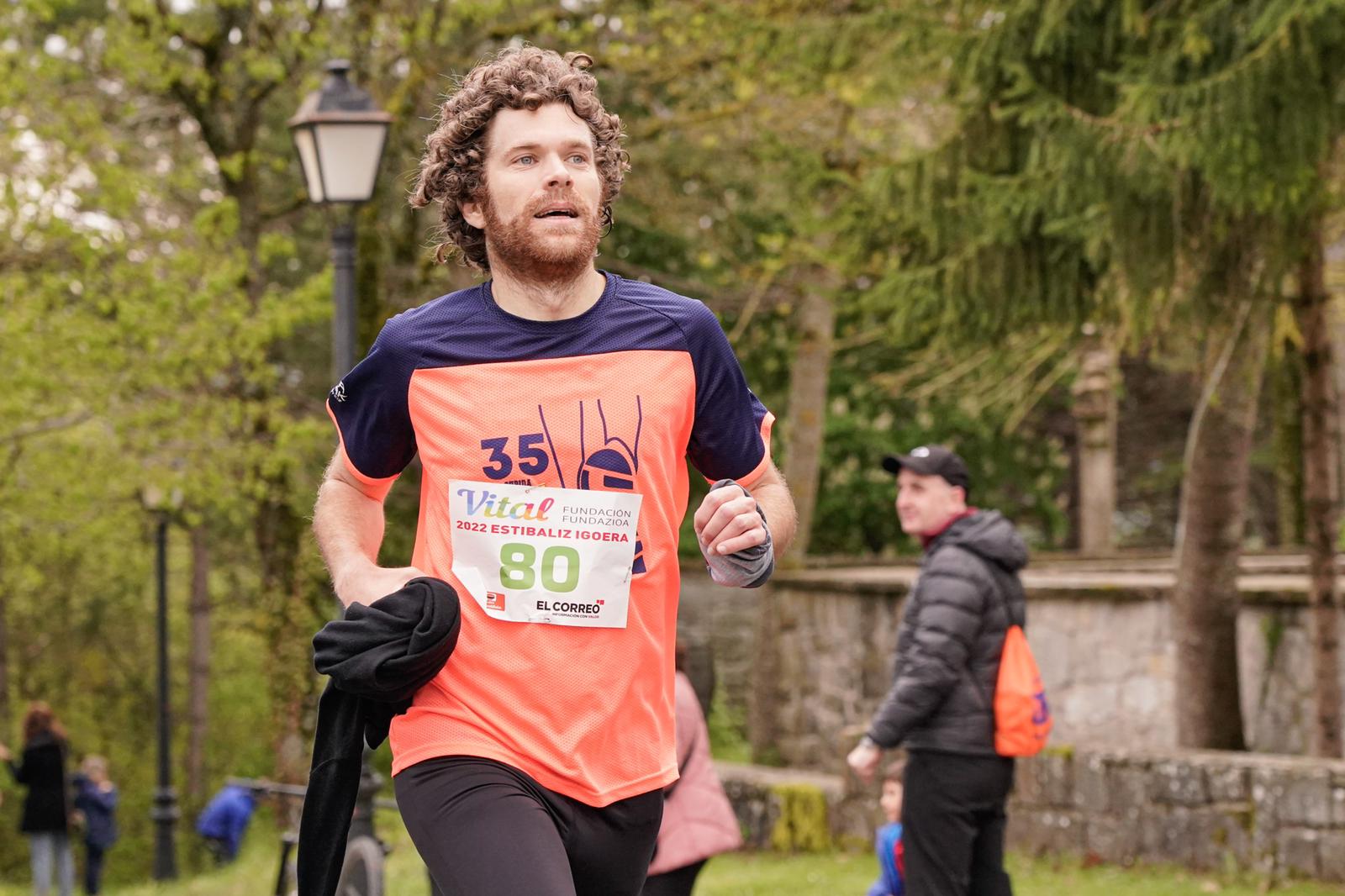 Fotos: Julen Ozaeta y Arrate Mintegui, vencedores de la 35 edición de la Subida a Estíbaliz
