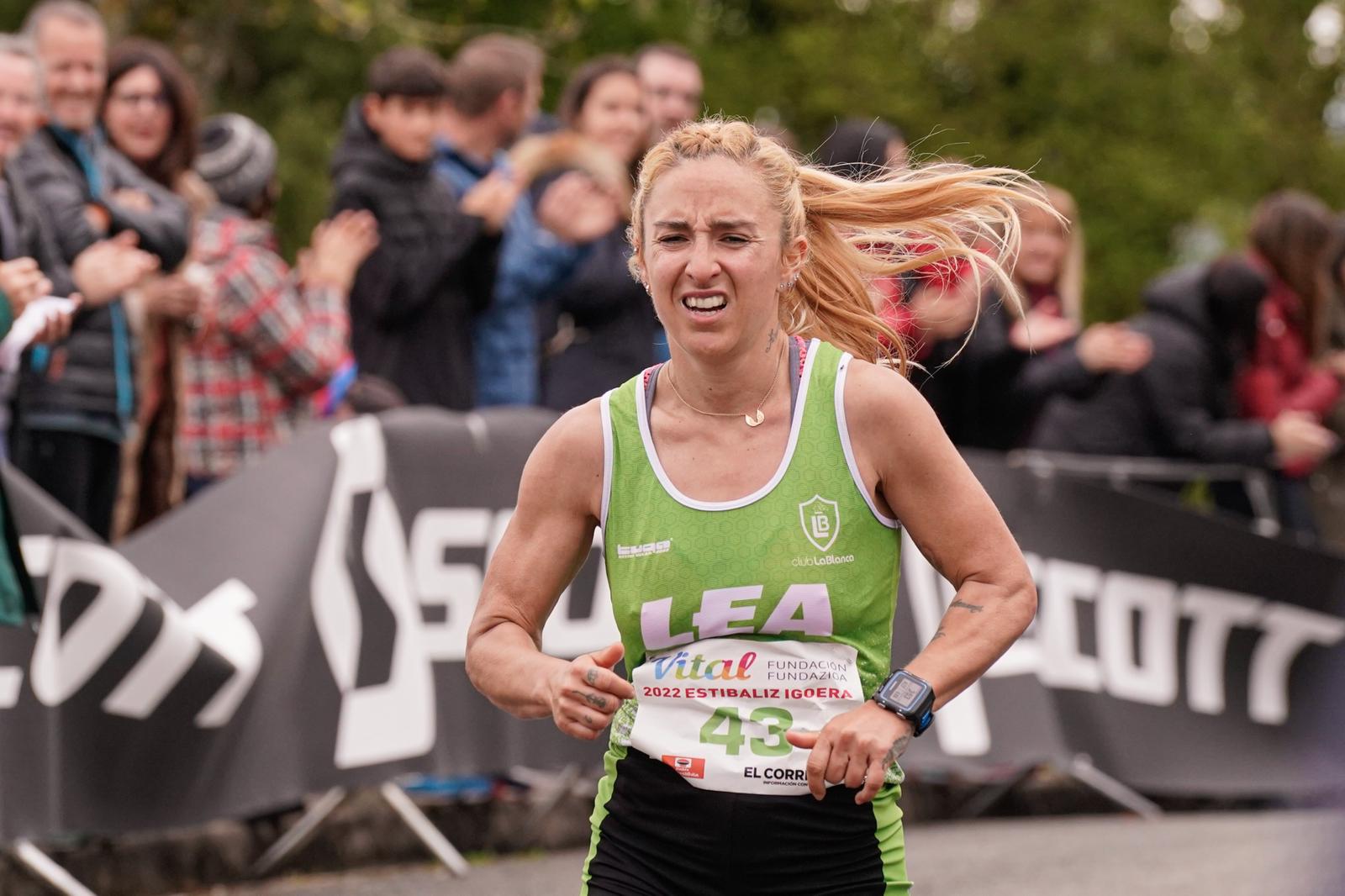 Fotos: Julen Ozaeta y Arrate Mintegui, vencedores de la 35 edición de la Subida a Estíbaliz