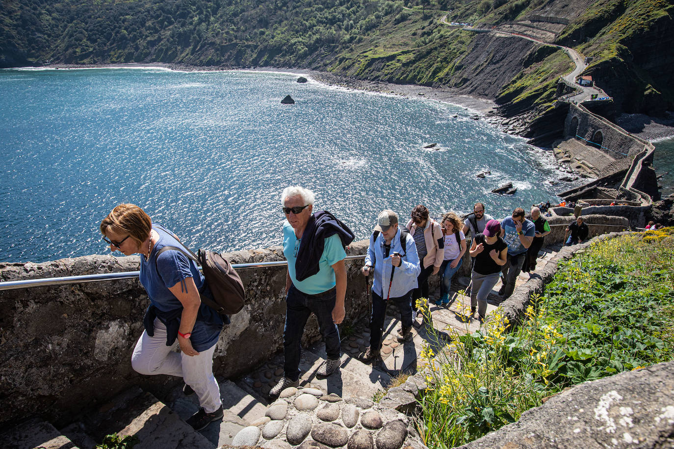 Fotos: Reabre la ermira de San Juan de Gaztelugatxe