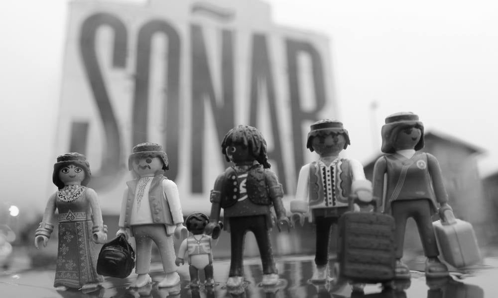 Fotos: De Marijaia a las sardineras: la bilbaína que recrea con sus Playmobil la esencia de la Villa