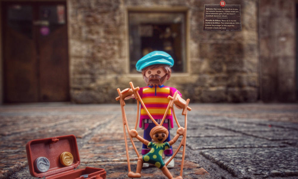 Fotos: De Marijaia a las sardineras: la bilbaína que recrea con sus Playmobil la esencia de la Villa