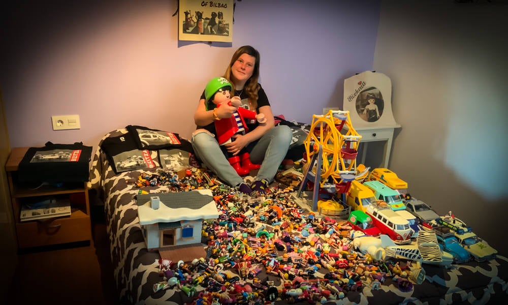 Fotos: De Marijaia a las sardineras: la bilbaína que recrea con sus Playmobil la esencia de la Villa