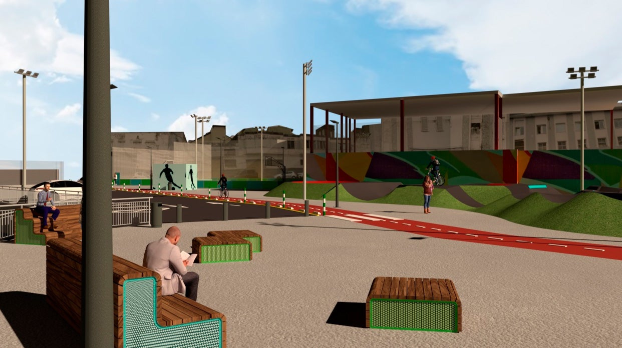 Fotos: Así será la nueva zona deportiva de Punta Zorroza