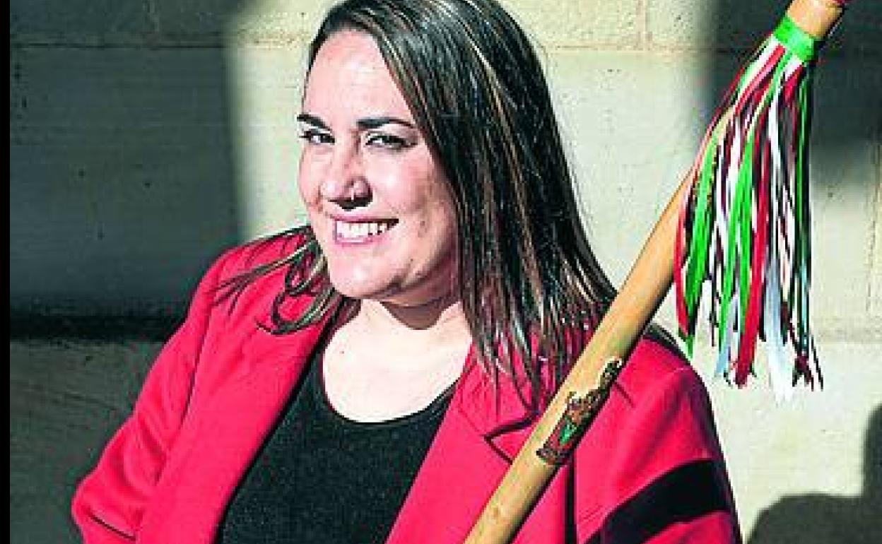 Leire Betolaza, en Diputación. 