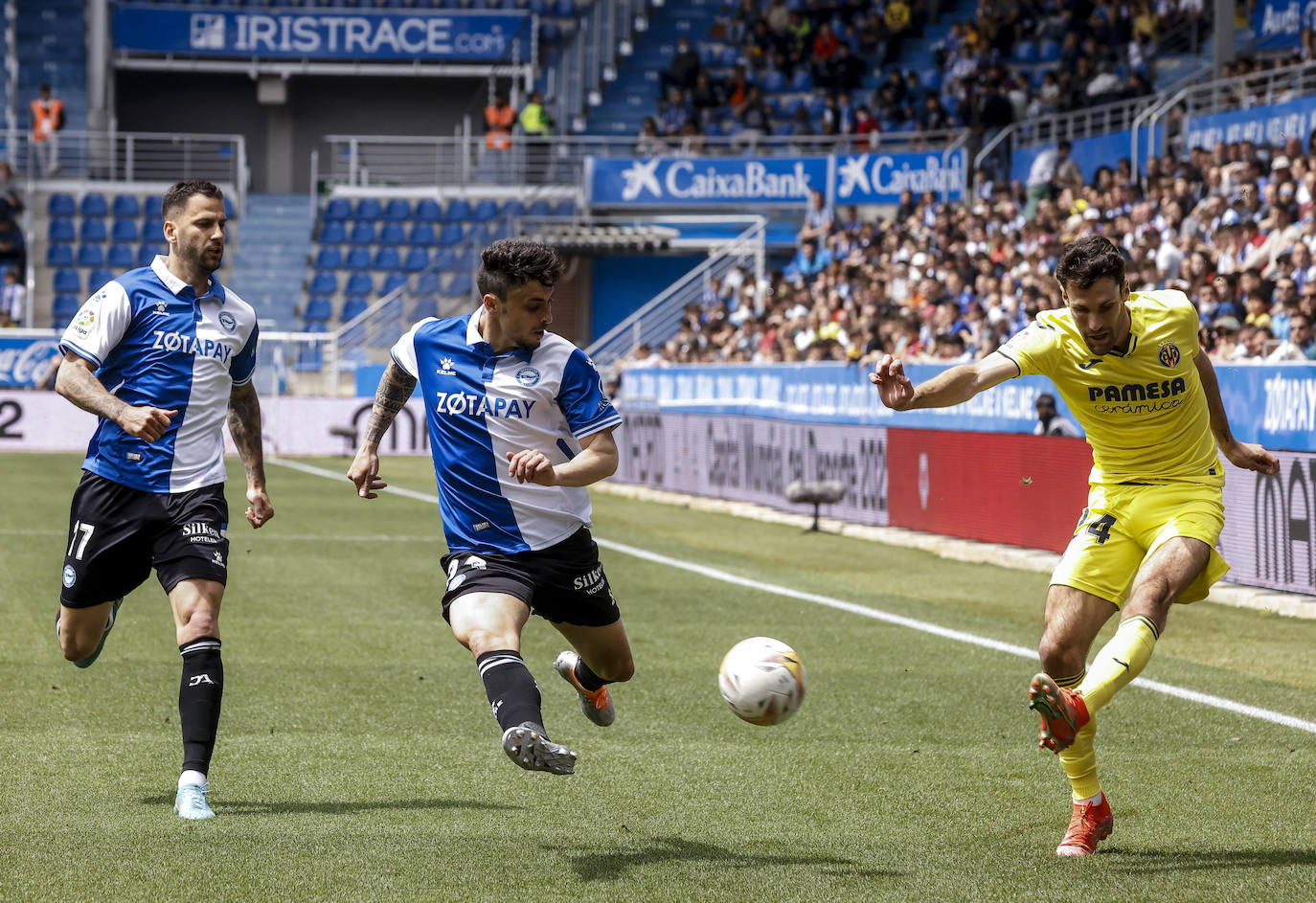 Fotos: Las mejores imágenes del Alavés-Villarreal