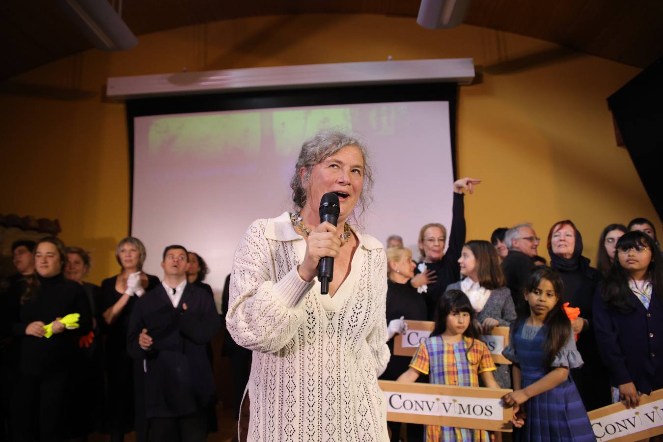 Fotos: Teatro comunitario en Otxarkoaga